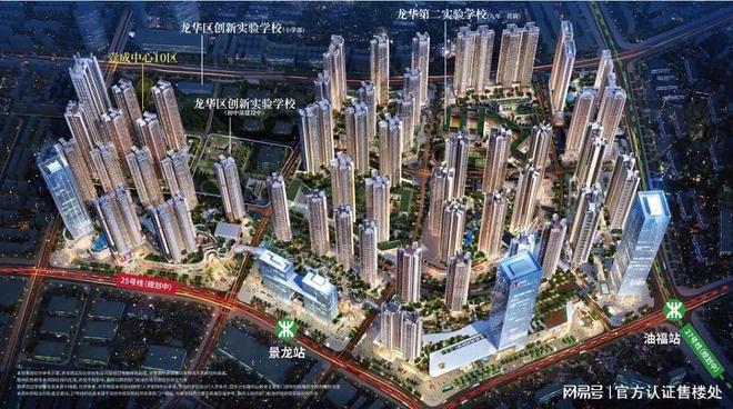 鸿荣源壹成中心十区交房时间物业费容积率规划图-总共多少层